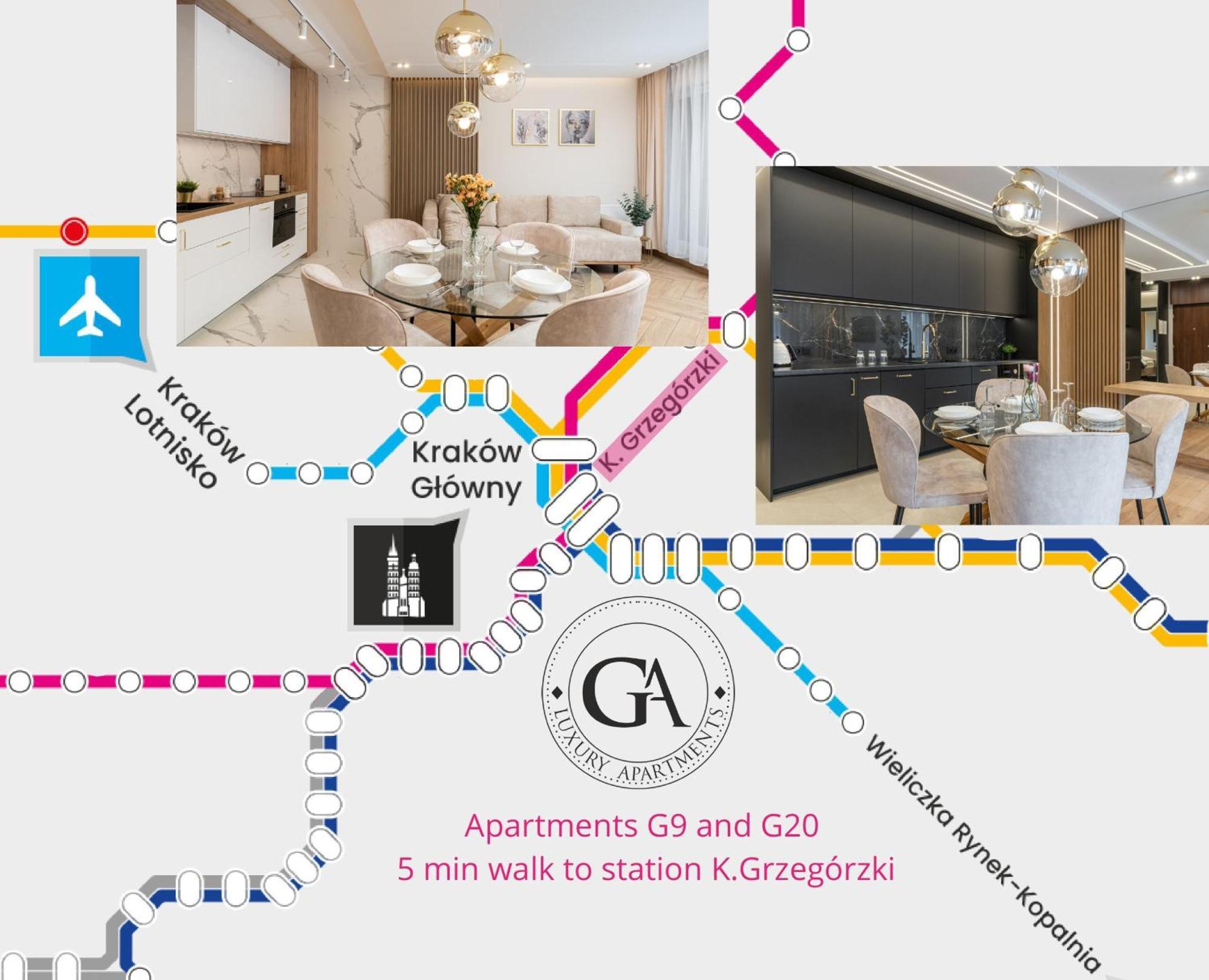 Ga Luxury Apartments G20 คราคูฟ ภายนอก รูปภาพ